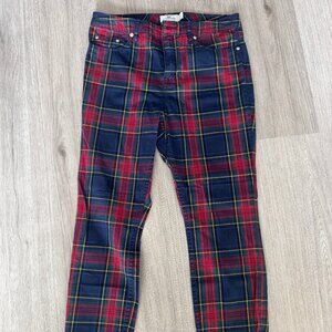 Vineyard Vines Women's Plaid Pants Size 8